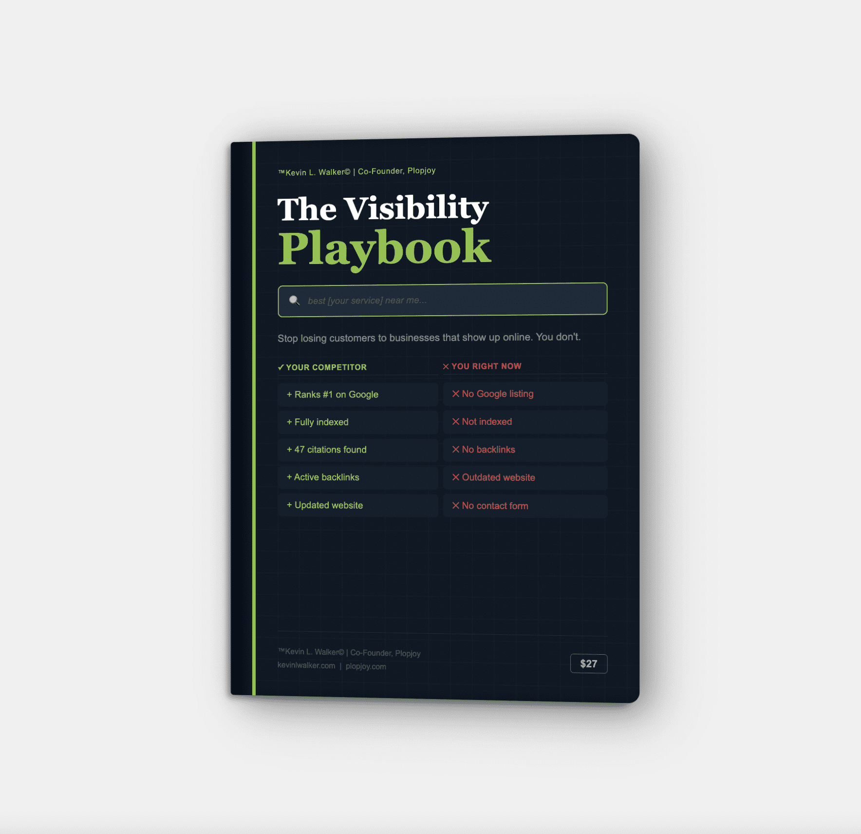 visibility playbook