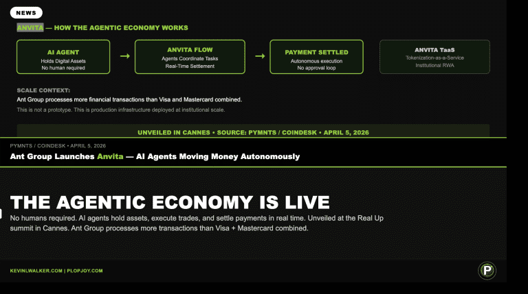 AI Agents Are Now Moving Money Without Humans. This Is Not a Test.