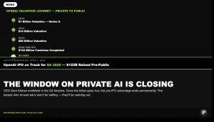 OpenAI Is Going Public. The Window on Private AI Is Closing.