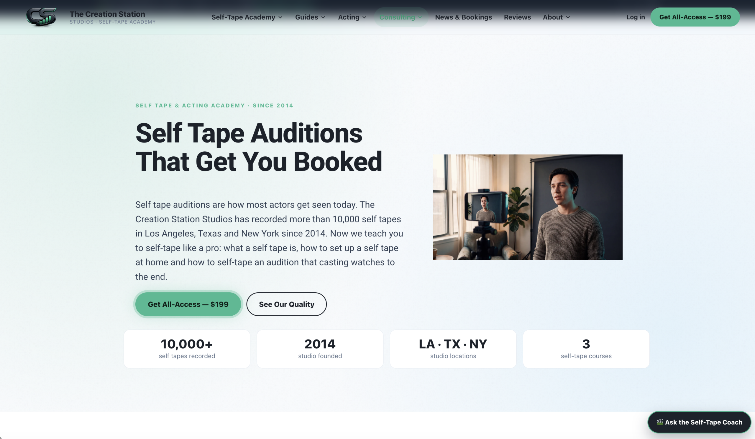 Custom app development — The Creation Station Studios platform by Plopjoy